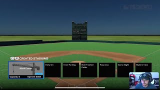 How To Use Your Created Stadium In Diamond Dynasty! Mlb The Show 23
