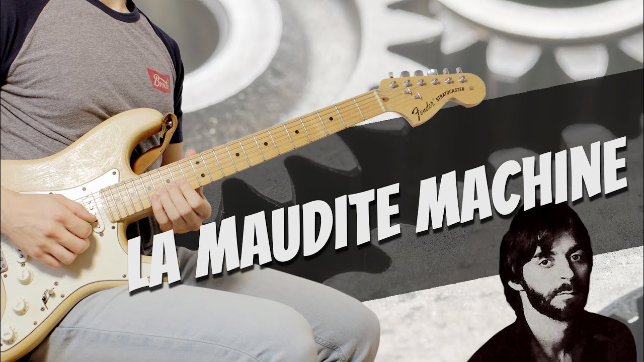La Maudite Machine - Octobre - Solo de guitare avec partition