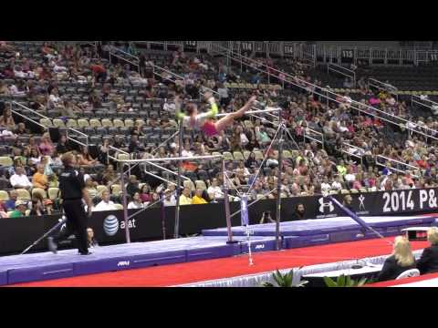 Lexy Ramler - Uneven Bars - 2014 P&G Championships - Jr. Women Day 1