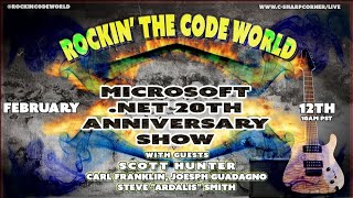 Rockin’ The Code World with DotNetDave - .NET 20th Anniversary Show Ep. 48