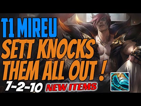 T1 Mireu Plays SETT vs Yone Challenger Gameplay - New Items - Season 11 - Stridebreaker