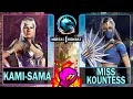 MK1 Kami Sama SINDEL VS Miss Kountess KITANA Mortal Kombat 1 4K 60ᶠᵖˢ