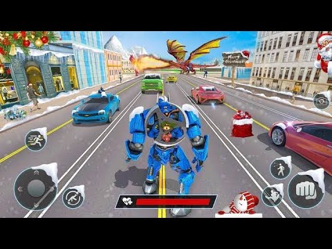 Dragon Robot Formula Car Game | Unlimited money and upgraded all weapons #1