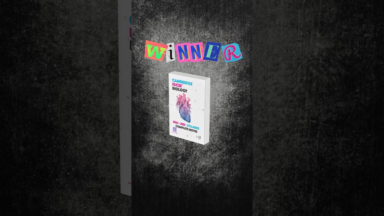 IGCSE & IAL Complete Notes Competition 2026