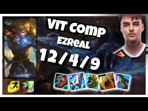 Ezreal Gameplay Challenger Replay S11 - 10.25 Bot Lane (12/4/9) - EU