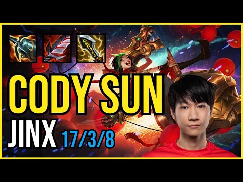 CODY SUN - JINX vs EZREAL ADC - NA Challenger - Patch 11.4
