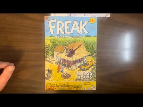 The Fabulous Furry Freak Brothers In “Grass Roots” (#5): the Brothers go down to the country!