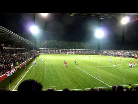 Comical Worcester City FC Free Kick Vs FC United of Manchester - National League North 2015/16