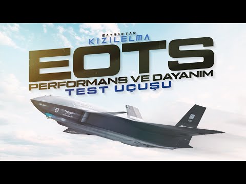Bayraktar #KIZILELMA | EOTS Performans ve Dayanım Test Uçuşu