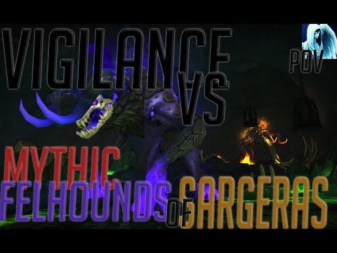 Vigilance - First Mythic Felhounds of Sargeras Kill (Holy Priest POV)