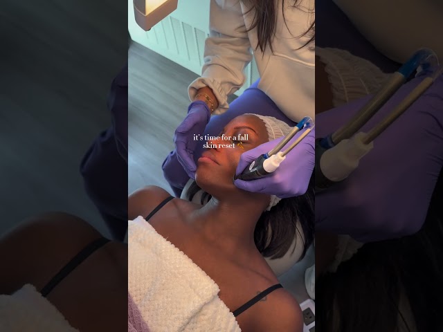 Med spa facial video