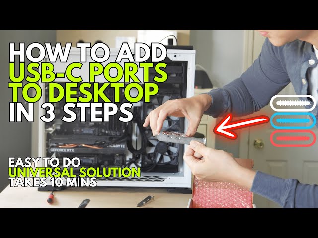 Vídeo relacionado con cablecc USB 3.2 Gen2 Tipo C 20Gbps USB-C a PCI-E 4X Express Card Adapter para Desktop Motherboard