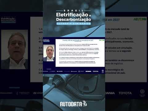 Ricardo Bastos em Seminário AutoData - Eletrificação e Descarbonização
