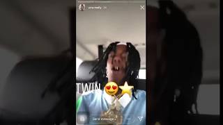 YNW.Melly listening to JGreen Up Next *DELETED SNAP