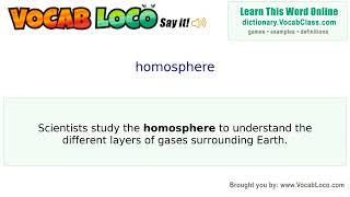 Video thumbnail for homosphere
