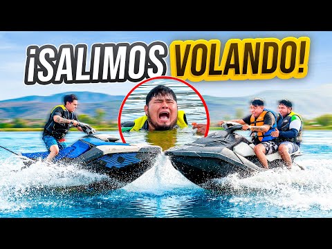 Probamos al MÁXIMO los JETSKI y casi NOS AHOGAMOS | ManuelRivera11