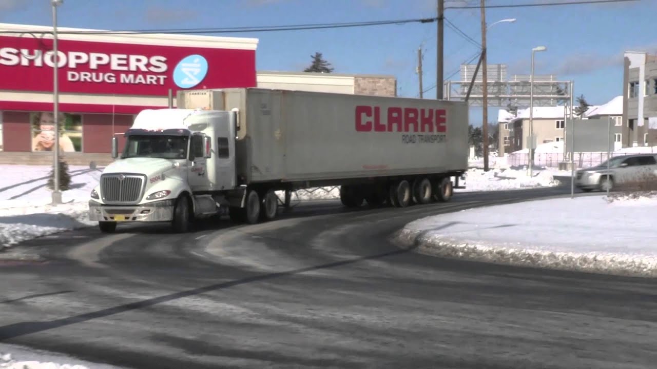 Navigating a roundabout