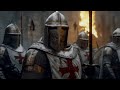 Crusaders Chanting in a Holy March | Deus Miserere | Knights Templar Hymn