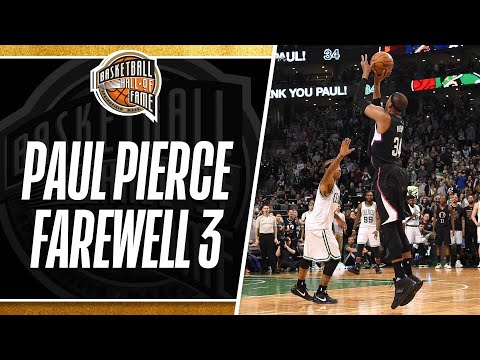 Paul Pierce Returns to The Game and Hits a Farewell Three Pointer in Boston | 02.05.2017