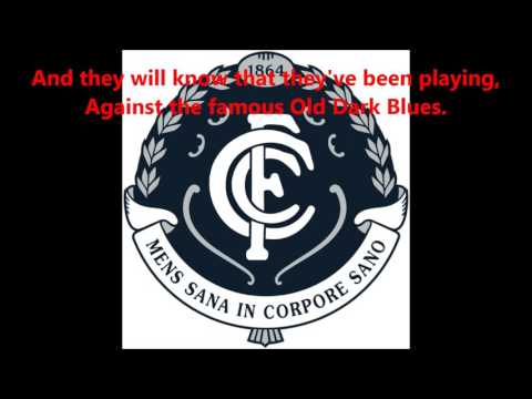 Carlton Blues theme song (Lyrics) AFL Sing-A-Long
