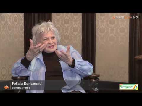Compozitoarea Felicia Donceanu la ceas aniversar: 85 de ani (2016)
