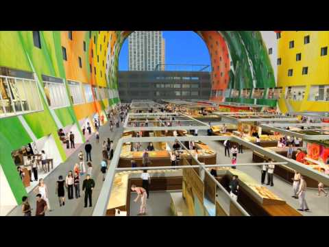 MVRDV | Markthal Market Hall Roterdã | 2014