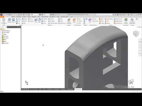 4 - Exploring Commands and Options Accessed with the Mouse | Inventor 2018 Part