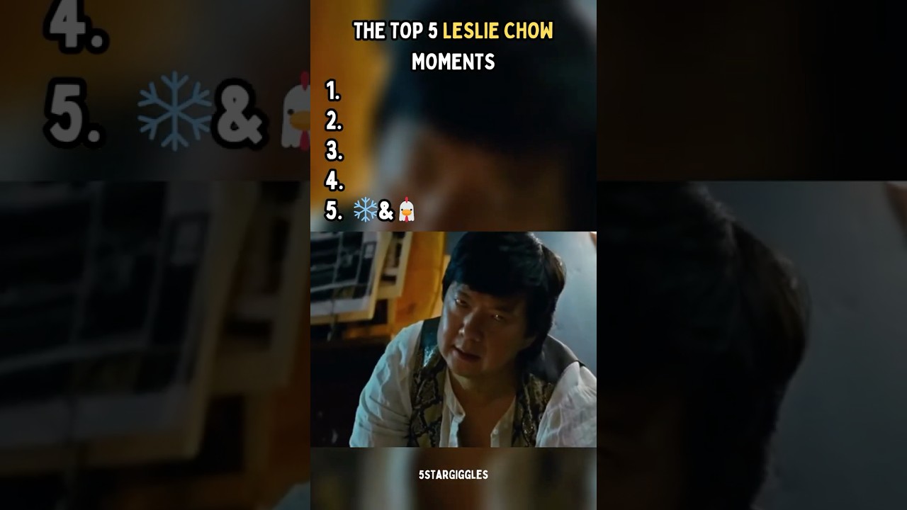 THE TOP 5 LESLIE CHOW MOMENTS❄️