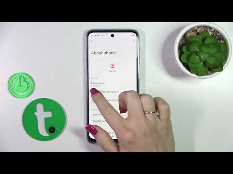 MOTOROLA Moto G73 & About Phone Settings - Check Phone Model