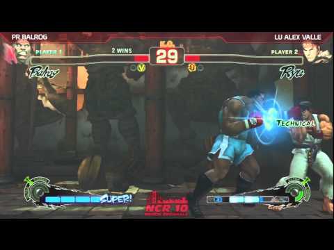 SSF4: PR Balrog vs LU Alex Valle - NCRX Top 8