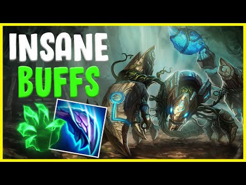 NEW BUFFS MAKE FULL TANK SO STRONG - SKARNER TOP LANE GUIDE RUNES BUILD GAMEPLAY PATCH 10.15 LoL s10