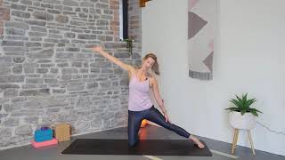 Short flow for hips.