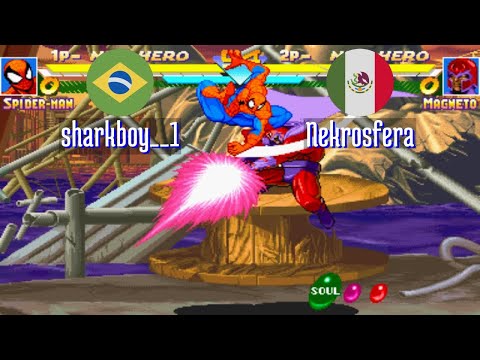 FT5 @msh: sharkboy__1 (BR) vs Nekrosfera (MX) [Marvel Super Heroes Fightcade] Jan 9