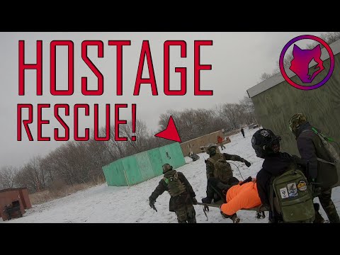 TACTICAL HOSTAGE RESCUE! | Open Play Highlights | Black Ops Airsoft