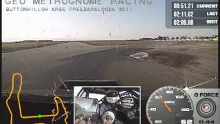 Geo Metrognome - 24 Hours of Lemons Buttonwillow 2011 - Alex Engine Go Boom