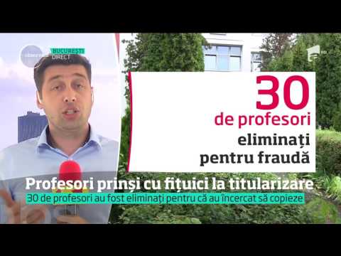 Situaţie ruşinoasă la examenul de titularizarea. Zeci de profesori au încercat să fraudeze proba