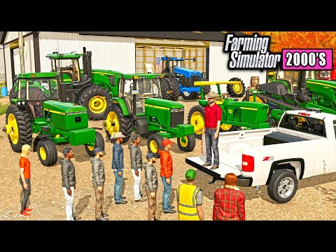 AUCTION DAY! SELLING $1,000,000 WORTH OF TRACTORS! (REAL AUCTIONEER!) | FARMING SIMULATOR 2000