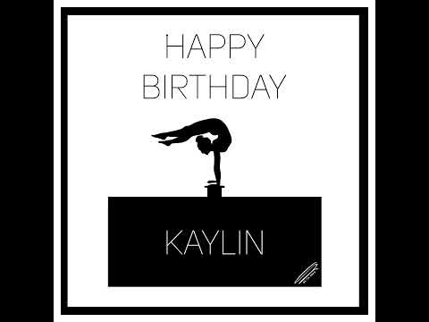 Kaylin Birthday Card 2024