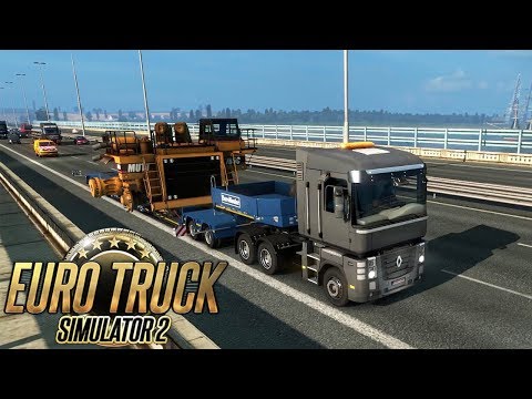 SPECIAL TRANSPORT TRUCK CHASSIS - EURO TRUCK SIMULATOR 2 GAMEPLAY ITA