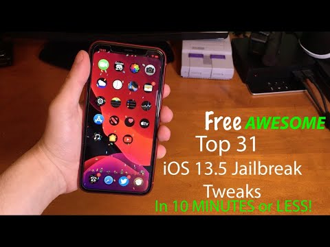 Top 31 AWESOME FREE iOS 13.5 Jailbreak Tweaks