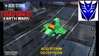 [*/\*] Transformers: Earth Wars - Unlock Decepticon ACID STORM (3 STAR) and Gameplay
