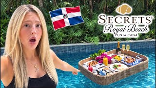 Secrets Royal Beach Punta Cana Room Tour + First Days Vlog🇩🇴