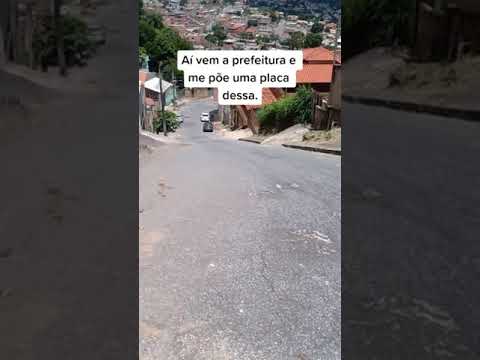OLHA ESSA RUA EM BELO HORIZONTE! LADEIRA PRA TODO LADO #shorts #belohorizonte #bh #minasgerais