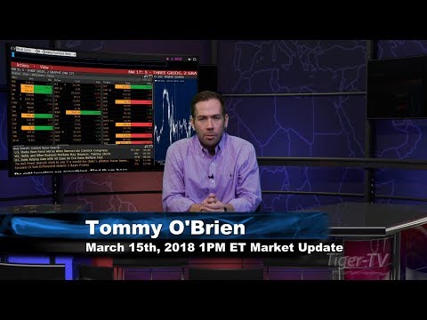 March 15th 1PM EST Market Update with Tommy O'Brien on TFNN
