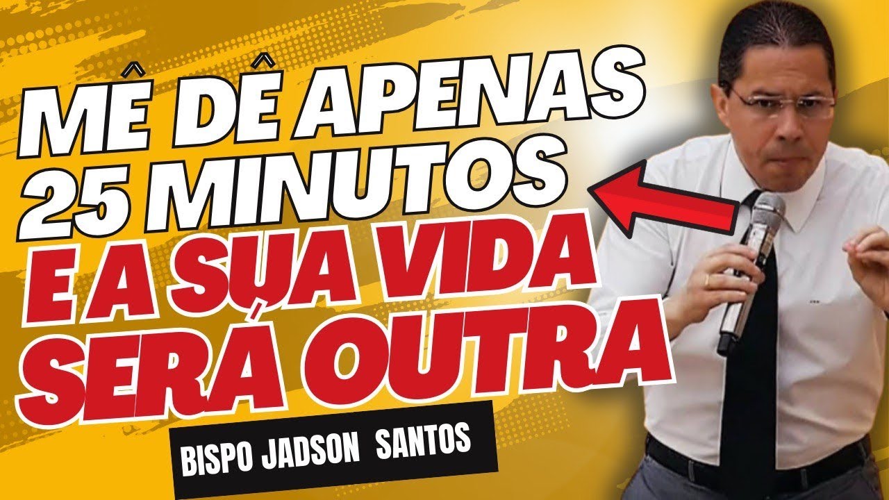 BISPO JADSON SANTOS: APRENDA COMO VENCER SUAS TEMPESTADES