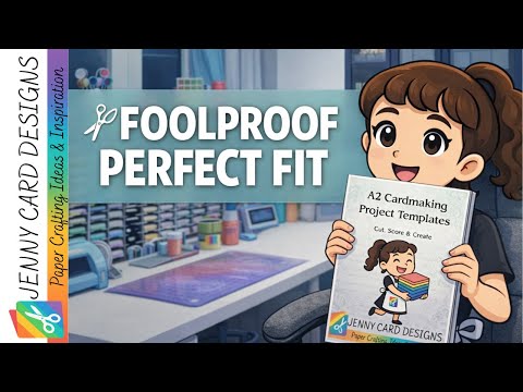 ✂️ Foolproof A2 Pocket Card | Perfect Fit Every Time (No Measuring!)