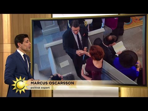 "Moderaterna och Sverigedemokraterna närmar sig i invandringspoltiken" - Nyhetsmorgon (TV4)