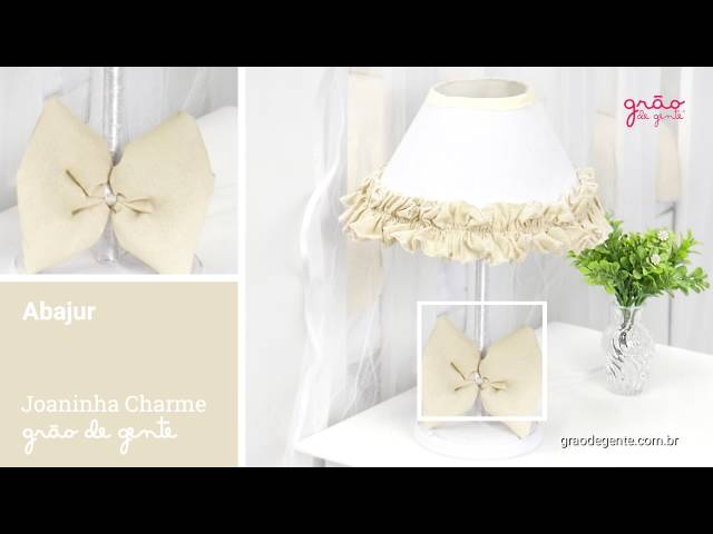 Abajur Joaninha Charme | Ref: 62931