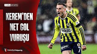 Kerem Aktürkoğlu'nun Şık Golü | Fenerbahçe - Alanyaspor | Trendyol Süper Lig