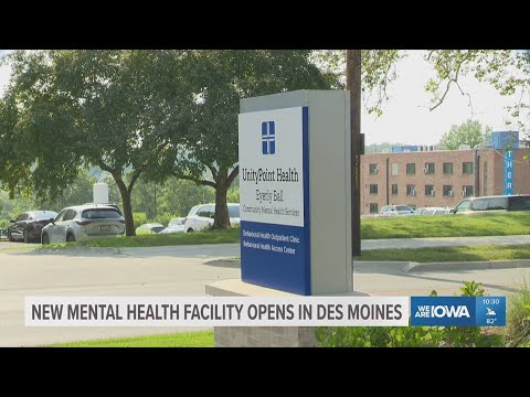 New mental health facility opens in Des Moines